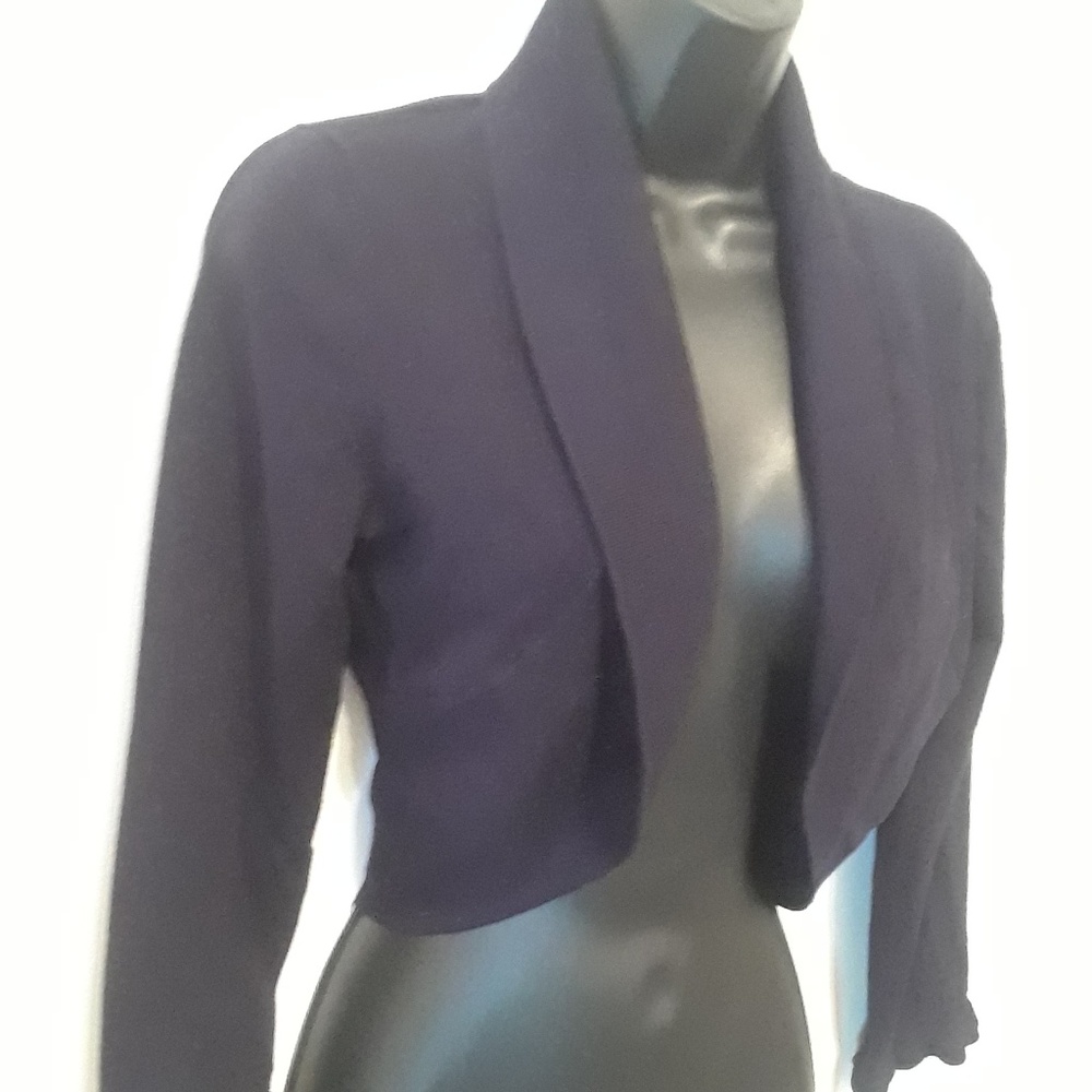 Karl Lagerfield Women Bolero Sweater Sz Smsll